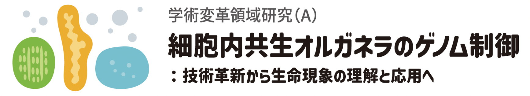 細胞内共生オルガネラのゲノム制御